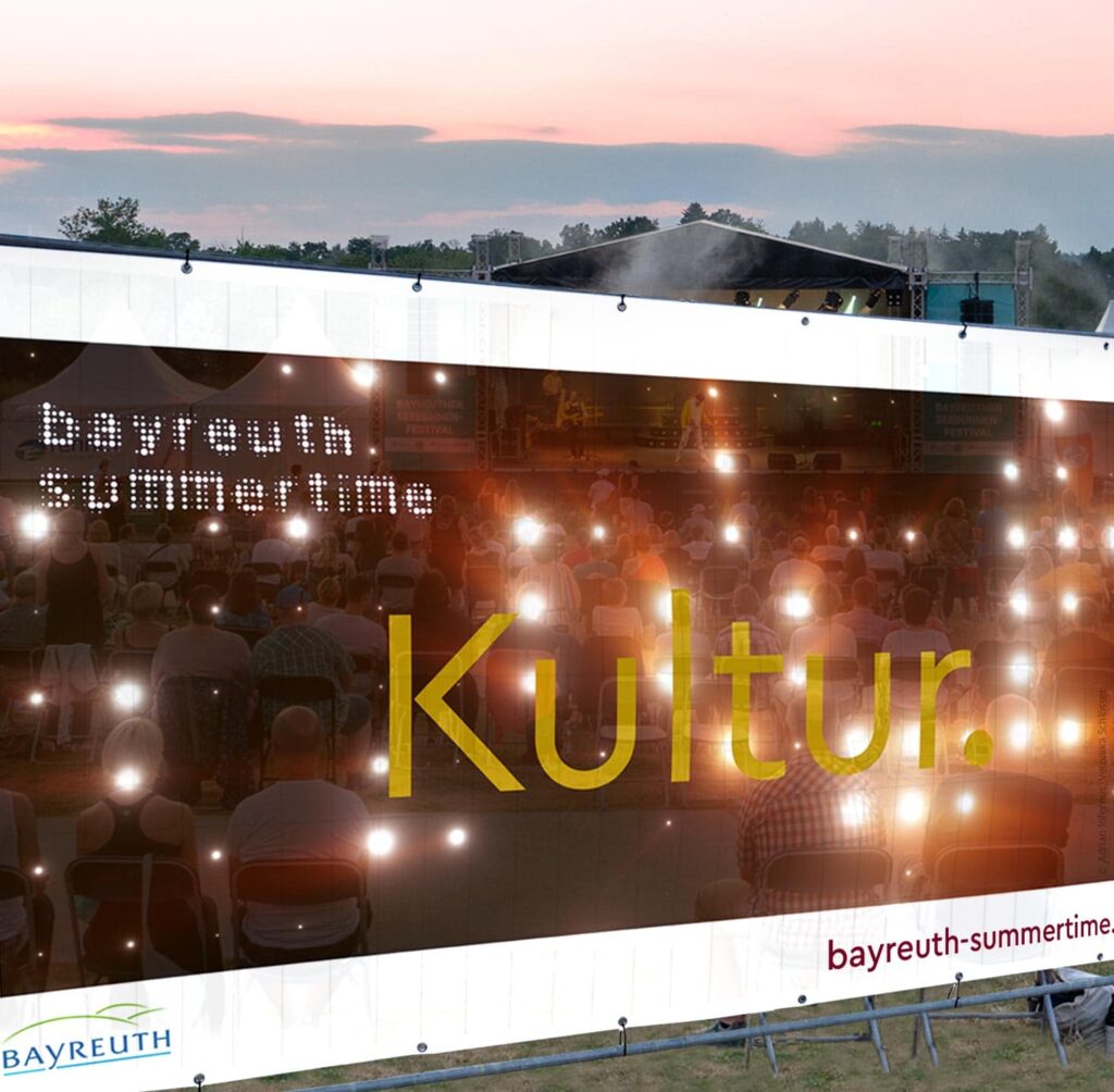 Kulturmarketing für Bayreuth - Werbeagentur aus Bayreuth betreut Festival Summertime