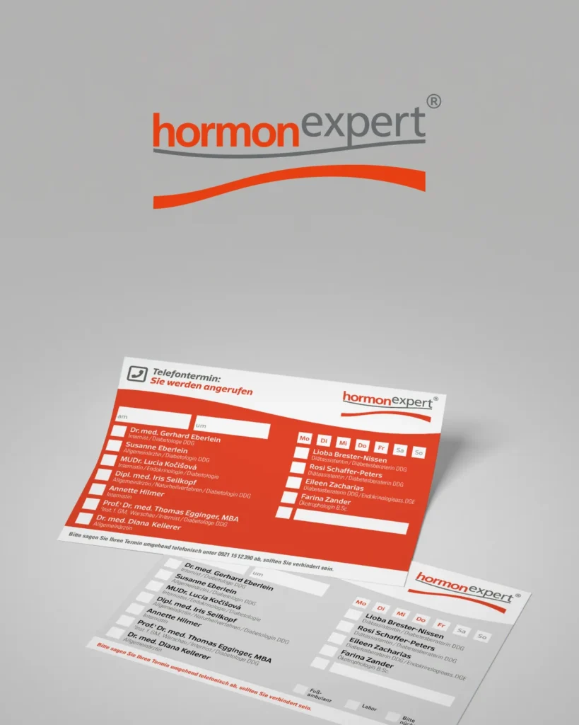 Branding und Healthcare-Kommunikation für Hormonexpert.